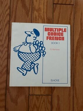 Multiple Choice French Book 1 - Blue & Red Cover